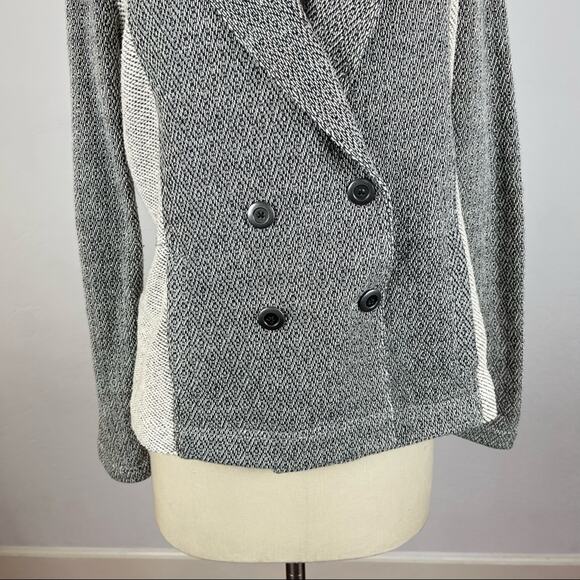 Anthropologie Saturday Sunday Heather Button Blazer - Picture 4 of 7